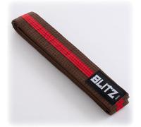 Blitz Colour Belt/Colour Stripe - Brown/Red - 320cm