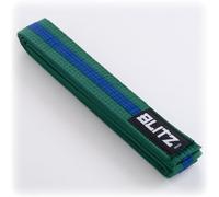 Blitz Colour Belt/Colour Stripe - Green/Blue - 250cm