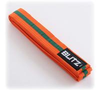 Blitz Colour Belt/Colour Stripe - Orange/Green - 280cm