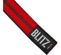 Blitz Colour Belt/Double Stripe - Brown/Red - 280cm