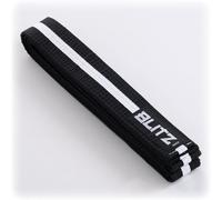 Blitz Colour Belt/White Stripe - Black/White - 240cm