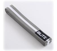 Blitz Colour Belt/White Stripe - Grey/White - 200cm