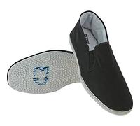 (Black, UK 8 - EU 42) Blitz Sports Cotton Sole Kung Fu Shoes - Black