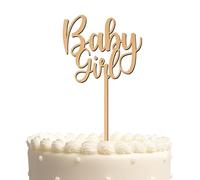 Blitz Craft Personalised Baby Shower Cake Topper 3mm Wooden Oh Baby Cake Decorations Wedding Anniversary Engagement Bridal Shower Cake Toppers for Your Special Day Celebrate the Journey of Love