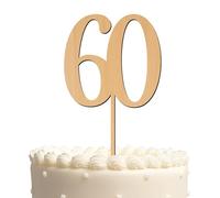 Blitz Craft Personalised Happy Birthday Cake Topper 3mm Wooden Custom Age Number Birthday Party Cakes Decorations Celebrate the One You Love with Customised Toppers That Turns Moments into Memories