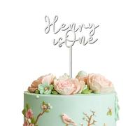 Blitz Craft Personalised Happy Birthday Cake Topper 3mm Wooden Custom Name & Age Birthday Party Cakes Decorations Celebrate the One You Love with Customised Toppers That Turns Moments into Memories