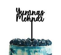 Blitz Craft Personalised Name Cake Topper 3mm Wooden Custom Name Birthday Party Cakes Decorations Celebrate the One You Love with Customised Toppers That Turns Moments into Memories
