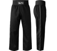 Blitz Defiant Polycotton Contact Trousers - Black/Black - 2/150cm