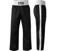 Blitz Defiant Polycotton Contact Trousers - Black/White - 3/160cm