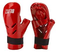 Blitz Dipped Foam Gloves - Red - Medium