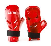 Blitz Dipped Foam Gloves - Red - X-Small