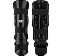 Blitz Dipped Foam Shin & Instep Guards - Black - X-Small