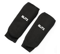 Blitz Elastic Shin Pads - Black - X-Small