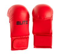 Blitz Elite Mitts Without Thumb - Red - Small