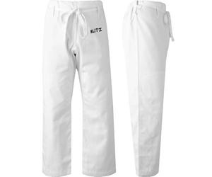 Blitz Gold Heavyweight Judo Trousers - White, 5/180cm