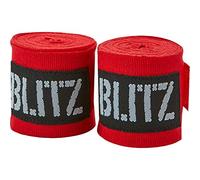 Blitz Hand Wraps - Red - 180 Inch
