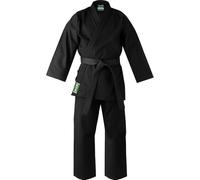 Blitz Kokoro Karate Gi - Black - 3.5/165cm - European Cut - Traditional Tie