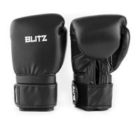 Blitz Omega Boxing Gloves - Black - 10oz