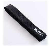 Blitz Plain Coloured Belt - Black - 320cm