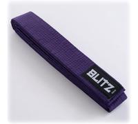 Blitz Plain Coloured Belt - Purple - 280cm
