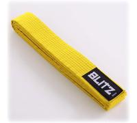 Blitz Plain Coloured Belt - Yellow - 320cm