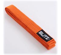 Blitz Plain Coloured Lightweight Belt - Orange - 200cm