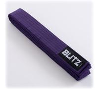 Blitz Plain Coloured Lightweight Belt - Purple - 280cm