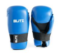Blitz Semi Contact Open Palm Gloves - Blue - X-Small