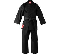 Blitz Silver Tournament Karate Suit - Black, 6/190cm