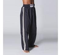 Blitz Sport Kids Classic Polycotton Full Contact Trousers - Black/White - 2/150 cm