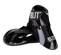Blitz Sports Dipped Foam Foot Guards - Black Small