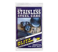 Blitz Stainless Steel Care Cloth-Single Ply, Treated, 2 Pack