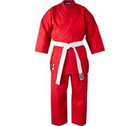 Blitz Student Karate Suit - Red, 4/170cm
