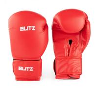 Blitz Training Boxing Gloves - Red - 10oz