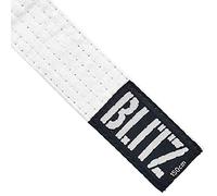 Blitz Velcro Plain Coloured Belt - White
