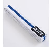 Blitz White Belt/Colour Stripe - White/Blue - 320cm