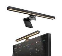 BlitzMax Monitor Light Bar, Computer Monitor Lamp, Memory Stepless Dimming Touch Control Screen Light Bar, 5 Color Temperatures, USB Powered LED Reading Desk Lamps for Home/Office/Game