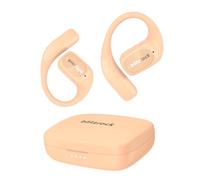 BlitzRock Open Ear Headphones Wireless Bluetooth 5.4 with Balanced Sound, Soft Ear Hook, Crystal Clear Calls, App Adjustment, IPX5 Waterproof, 30 Hours Playtime, Sports Headphones, Pink