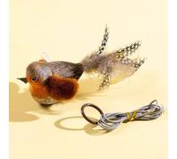 BLIUTIEBS Cat Toys simulate Birds Making Sounds, Teasing cat Sticks to Relieve Boredom and Endure Biting