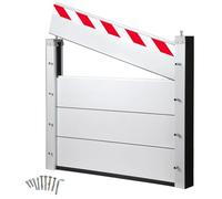 Blivysse Flood Barrier Portable Flood Barriers For Garage Flood Defence Barriers Door Reusable In Heavy Rain Waterproof Deflector(I-O,123 * 20cm)