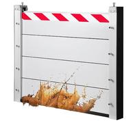 Blivysse Flood Barrier - Reusable Garage, Basement & Door Flood Defence Barriers Removable Flood Protection Baffle(Outside,120 * 60cm)