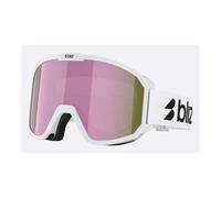 Bliz 0ZK8502 17 Rave JR Colour: MATT WHITE W BLACK LOGO/BROWN W PINK MULTI, Size: one size