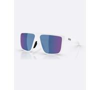 Bliz A003 sunglasses Matte White with Blue lenses