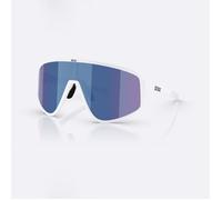 Bliz A004 Sunglasses Clear Grey with Blue Mirror/CAT3