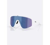 Bliz A004 Sunglasses Clear Grey with Blue Mirror/CAT3