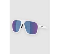 BLIZ Active Eyewear A002 White Sunglasses grey w blue mirror Uni