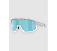 BLIZ Active Eyewear Fusion Matt Light Grey Sunglasses smoke w ice blue multi Uni