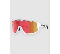 BLIZ Active Eyewear Fusion Matt White Sunglasses smoke w red multi Uni
