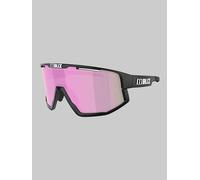 Bliz - Fusion Small Matte Black Brown Pink Mirror - Sunglasses