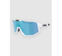 BLIZ Active Eyewear Fusion Small Matt White Sunglasses brown w blue multi Uni